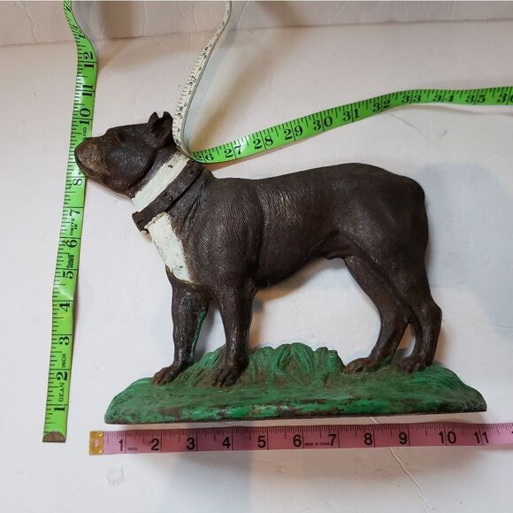 Vintage Cast Iron Bulldog DoorStop - Picture 6 of 6